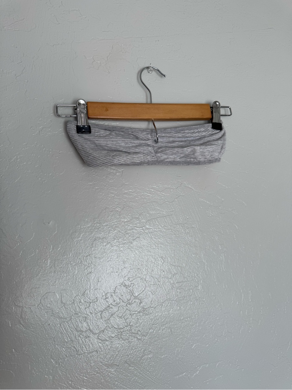 PINK Victoria's Secret Gray Striped Bandeau